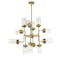Z-Lite Calliope 12 Light Pendant, Foundry Brass & Clear 617-12FB - alternate 7